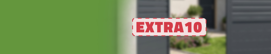 -10% dodatkowo na ogrodzenia i ekrany